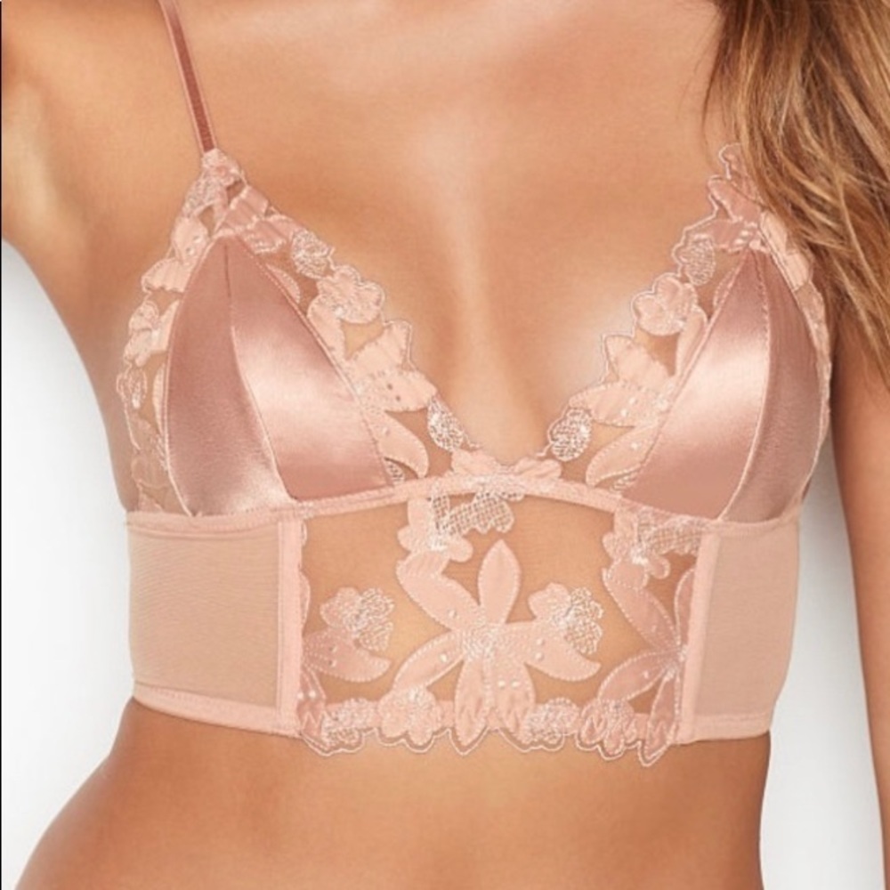 Victoria’s Secret Floral Embroidered Bralette
